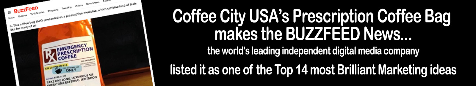 Novelty 6/12-oz bag Prescription Coffee - Image 3